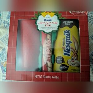 Chocolate Syrup and Pirouline Cookies Gift Set